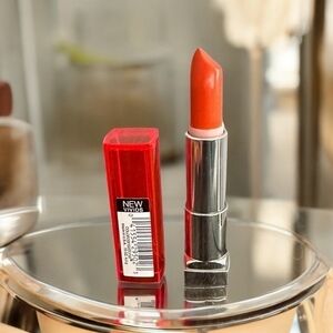 Rare Lipstick MAYBELLINE ColorSensational LIPSTICK Lip Color#880 Electric Orange